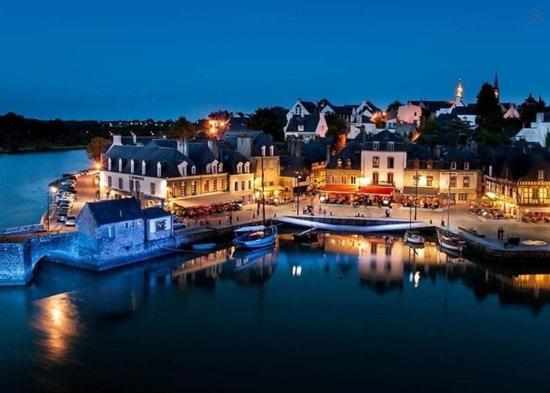Appartement Saint Goustan : Vue Sur La Riviere Auray Buitenkant foto