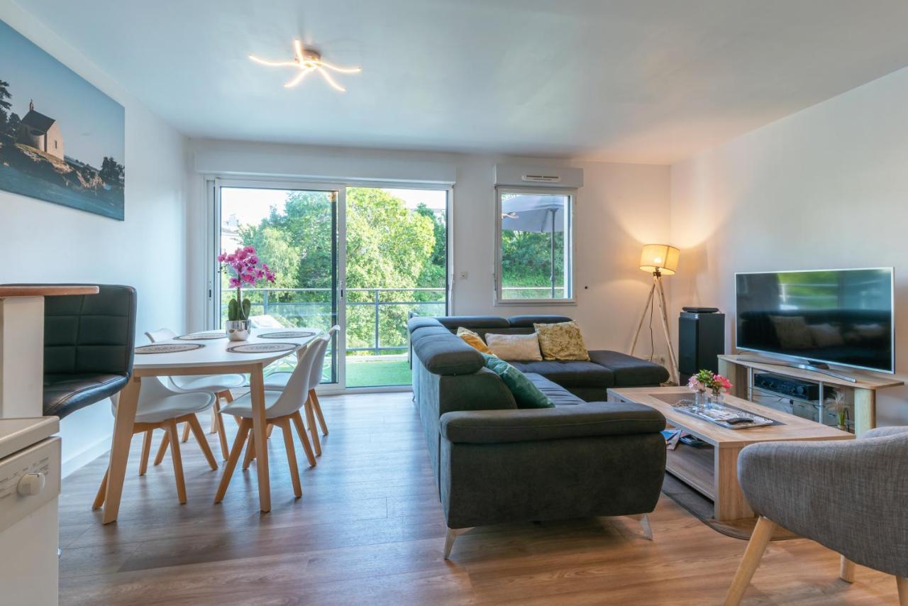 Appartement Saint Goustan : Vue Sur La Riviere Auray Buitenkant foto